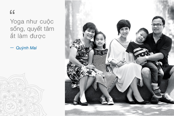 Quỳnh Mai: “Yoga là bí quyết giúp tôi giữ được vẻ tươi trẻ”